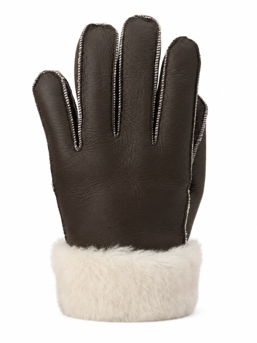 Unisex Premium Shearling Sheepskin Leather Gloves
